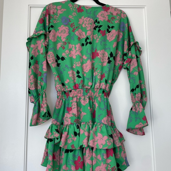 MISA Los Angeles Amalya Dress in Peony Floral Mini - Picture 10 of 10
